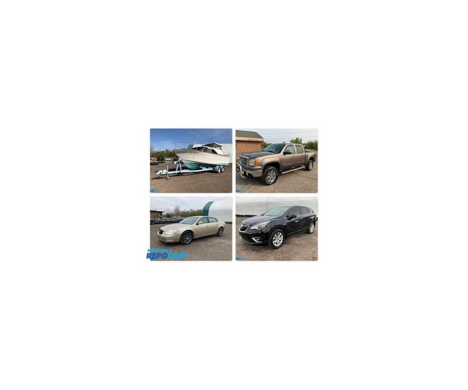 Ortonville REPO'S, TRUCKS, TRAILERS, EQUIPMENT, AUTO'S, RV'S, & MUCH