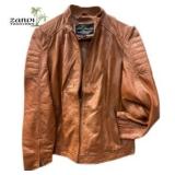 Spanish Fashion Jacket, Genuine Natural Leather, Only $199! Exclusive Liquidation, Estate Sale Event