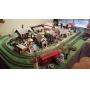 TRAIN DISPLAY FILLS 10 X 12 ROOM- TO BE SOLD AS ONE PIECE, TO INCLUDE ALL TRAINS, TRACKS, ELECTRICAL