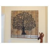 Wooden Tree Picture- 36x36 2.5 deep $125.00