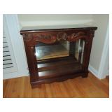 Beautiful Light Display Cabinet with Marble Top- 2 way sliding door console Item Number 20876 By Pul