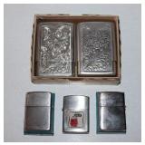 Snoopy lighter, cigarette cases