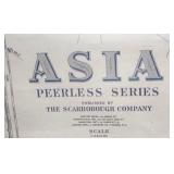 Vintage Map of Asia - Mid Century