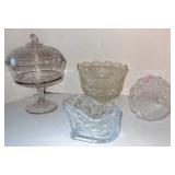 Cut and Pressed Glass