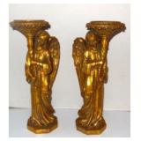 Wooden Candlesticks