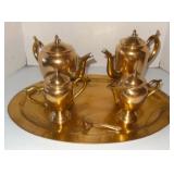 Brass Tea Set