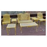 Iron Patio Set-7 Pieces