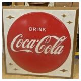Metal Coca Cola Sign -Dated 1947