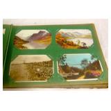 Several Old Postcard Albums With Complete Contents