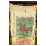 Burlap Grain Sack