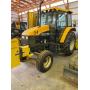 2001 New Holland TS 90 Tractor w/MoTrim Side Boom