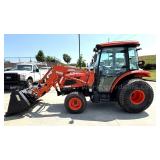 2015 Kioti NX4510 2WD Cab Tractor with Bucket Loader