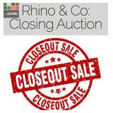 Rhino & Co: Closing Auction