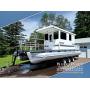 #26-732 - 2010 Rivertime Houseboat 30' Pontoon Boat - Bloomer, WI 