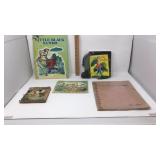 4 Little Black Sambo books and 1 The Jumble Bears