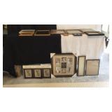 Numerous picture frames. Two sets in unopened