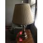 4 bulb lamp with shade. 30" tall