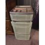 4 drawer plastic storage. 12"x14"x24"