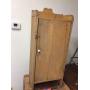 Single door cabinet. 16.5"X11"x42"