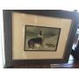 Framed Lassie like picture 24x20