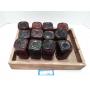 Vintage Wooden Crate w/ Castor Oil Bottles