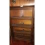 Antique 4 Unit Viking Barrister Bookcase