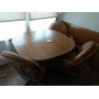 Dining table and chairs