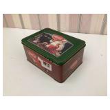 1930 COCA COLA DELIVERY TRUCK IN TINBOX OF MISC MILK GLASS - GLASS