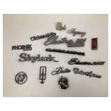 14 VINTAGE CAR EMBLEMS - AUTOMOTIVERCA 5 CD Disc Double Deck Tape Player with 2 Speakers