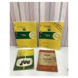 4 TRACTOR EQUIPMENT MANUALS - FARMCOBY CD player bundle with two speakers antenna stand and remote