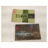 2 OWNERS MANUALS - AUTOMOTIVERCA 5 CD disc double deck tape player with 2 Audiovox