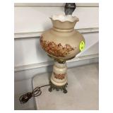 Vintage Glass Hurricane Table Lamp with Mid Century Modern Design10 solar lights