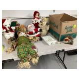 ORNAMENTS   HOLIDAY DECORLOT OF BURLAP SACKS - HOUSEHOLD MISC