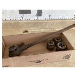 TOLEDO MANUAL PIPE THREADER - TOOLSTwo pairs of sterling silver hoop earrings