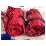 2 Marlboro sleeping bags 2 Winston lighters 1 blueGold jewelry set with blue stone accents