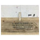 Antique thermometer & retro grain sackUnwanted gold jewelry