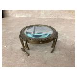 Antique magnifying glass with brass legsTOYS   BOARD GAMES