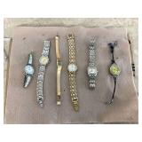 6 LADIES WRIST WATCHES - WATCHESCLOTHING