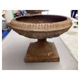 Heavy durable bird bath with stand