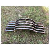 Classic chrome horizontal bars