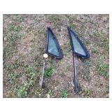 Chevy square body vent mirrors