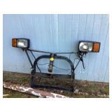 SNOWPLOW BRACKET W LIGHTS - AUTOMOTIVE