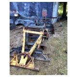 Snowplow frames and brackets for various vehicles