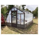 15x95x104 greenhouse frame must disassemble