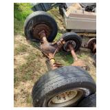 Heavy-duty rear axle for trucks