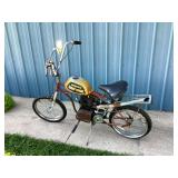 VINTAGE BICYCLE W MOTOR-RUNS