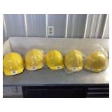 5 NEW HARD HATS - TOOLS