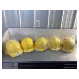 5 NEW HARD HATS - TOOLS
