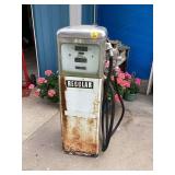 Classic 1966 Bowser gas pump