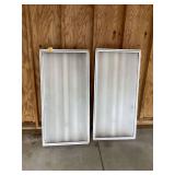 2 SHOP LIGHTS(WORK) - HOUSEHOLD MISC